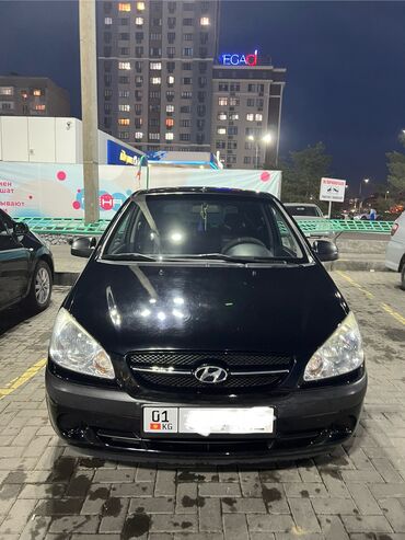 Hyundai: Hyundai Getz: 2008 г., 1.1 л, Механика, Бензин, Хэтчбэк