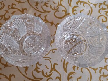 Konfet qabları: Хрустальные конфетницы, большие вазы для фрукт, креманки. каждая в -da lalafo.az — 3 Konfet qabları: Хрустальные конфетницы, большие вазы для фрукт, креманки. каждая в — 3