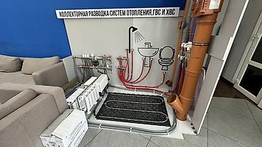 Техника орнотуу: Коллекторная разводка систем отопления, ГВС и ХВС Профессиональная — 1