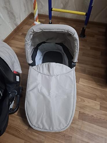 Коляски: Коляска американская Graco 3в 1 люлька 0+ с зимним чехлом прогулка 6+ — 6