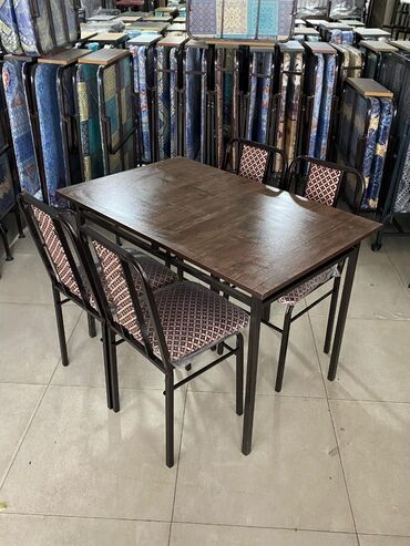 Bağ, çöl masa və oturacaq dəstləri: Yeni, Dördbucaq masa, 4 stul, Açılmayan, Stullar ilə -da lalafo.az — 8 Bağ, çöl masa və oturacaq dəstləri: Yeni, Dördbucaq masa, 4 stul, Açılmayan, Stullar ilə — 8