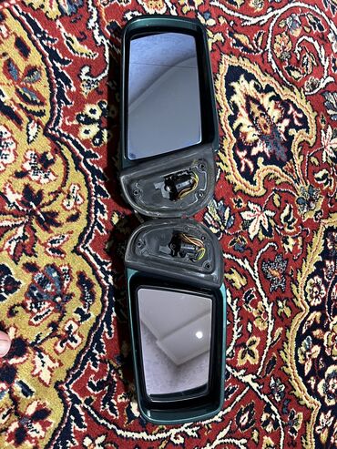 Зеркала: Боковое левое Зеркало Mercedes-Benz 1999 г., Б/у, цвет - Зеленый, Оригинал