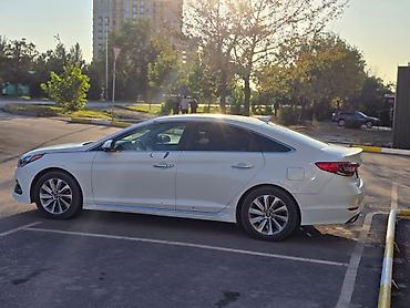 start: Hyundai Sonata: 2015 г., Автомат, Бензин, Седан — 4