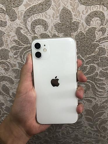 Apple iPhone: IPhone 11, Б/у, 128 ГБ, Белый, Чехол, 73 % — 3