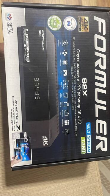 gencede televizor: Tazadi Новый Спутниковый и IPTV ресивер Formuler S2X 4К