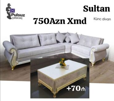 Dolablar: Künc divan, Yeni, Pulsuz çatdırılma