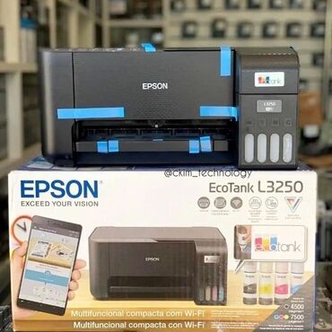 Принтеры: Продаю принтер Epson L3250 EcoTank – почти новый! ✔ Состояние