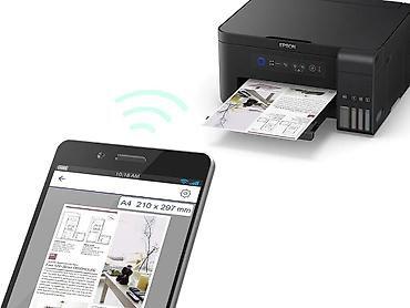 холод оборудования: МФУ Epson EcoTank (струйная печать + сканер + копир) с системой — 4