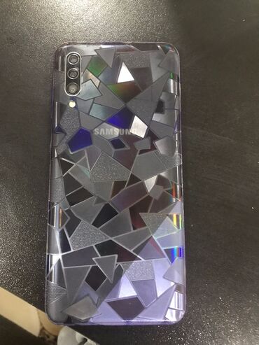 телефон fly nano 2: Samsung A30s, 4 GB, цвет - Синий, Отпечаток пальца, Две SIM карты, Face ID