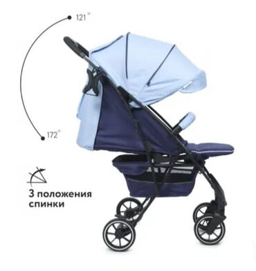 Коляски: Коляска, цвет - Голубой, Новый — 7