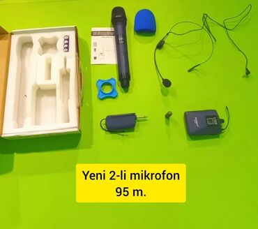 Mikrofonlar: Yeni Simsiz (Bluetooth) Mikrofon Ünvandan götürmə — 29
