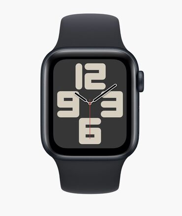 apple watch stainless: Apple Watch Se 2-пок., 40 мм Midnight - Темная ночь Спортивный