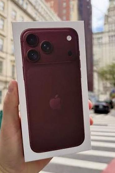 poco 7x: IPhone 18 Pro, Новый, 256 ГБ, Бордовый, Коробка, 100 % — 1
