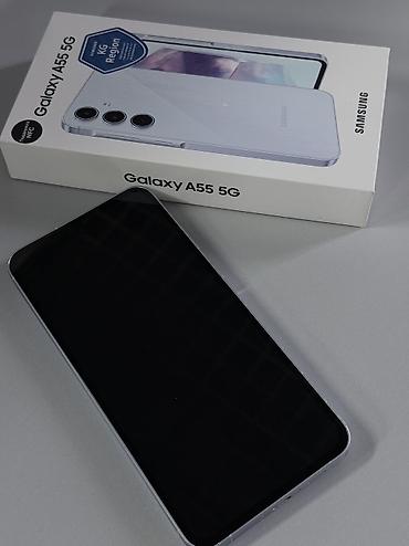 vivo v 23: Samsung Galaxy A55 5G, Б/у, 256 ГБ, цвет - Голубой, 2 SIM — 3
