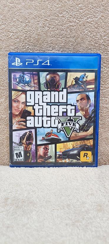 gta 5 online disk: Məhsul: Grand Theft Auto V (GTA V) – PS4 disk versiyası — 1