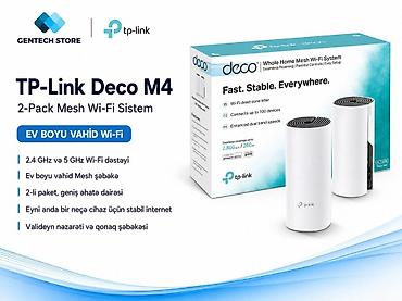 wifi aparat: TP-Link Deco M4 (2 pack) Home Mesh Wi-Fi Sistemi TP-Link Deco M4 (2 — 1