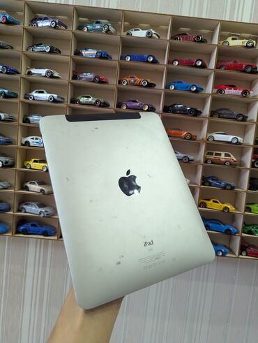 Планшеттер: Планшет, Apple, эс тутум 64 ГБ, 10" - 11", 2G, Колдонулган, Классикалык түсү - Боз