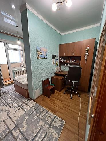 студенческое: 4 комнаты, 90 м², Тунгуч мкр 105 серия, 5 этаж, Евроремонт — 3