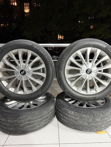vossen disk: Hyundai orijinal yüngül lehimli disk və şin dəsti - Komplekt: 4 ədəd