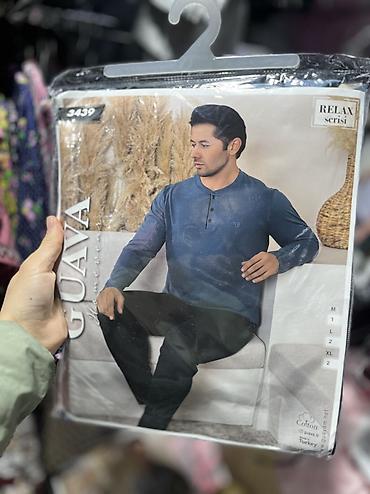 Носки и белье: Мужская пижама Во всех размерах Турция Стоимость:0-2000 сом Адрес — 11