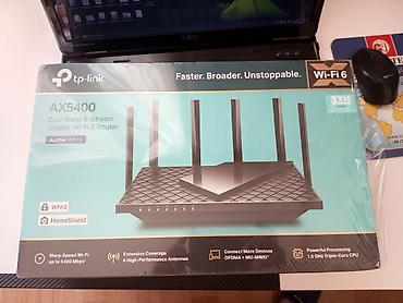 TP-Link Archer AX73 (AX5400)
1 Aydı alınıb Təzə kimidi lalafo.az -da TP-Link Archer AX73 (AX5400)
1 Aydı alınıb Təzə kimidi