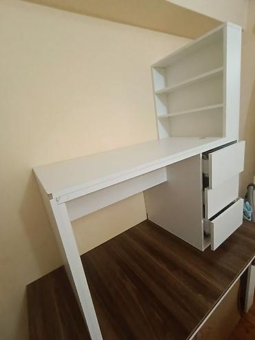 ofis əşyaları: Düz masa, Stulsuz, Polkalı, Siyirməli, DSP — 1