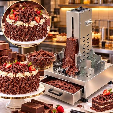 🍫 REMTA XD-370 – Peşəkar Şokolad Yonma Aparatı Tort və desertlərinizə