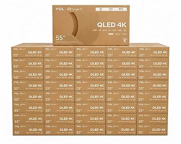 google: TCL QLED 4K с Google TV — серия умных телевизоров с диагоналями 32" — 4
