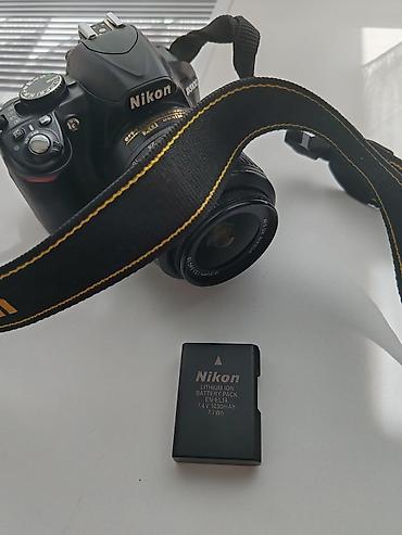 nikon şunuru: Nikon D3100 fotoaparat. Batareyası var, adapteri yoxdur — 6