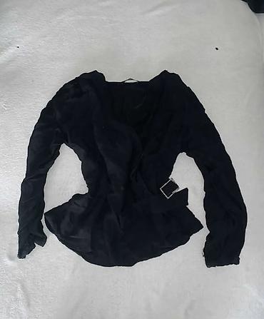 m torbe: Crni ženski blejzer/kimono LCW Vision, veličina XL - Materijal — 1