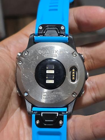 garmin 6 saphire: Garmin Quatix 6 Sapphire Titanium 🟢 Сапфировое стекло 🟢 Лёгкий — 4