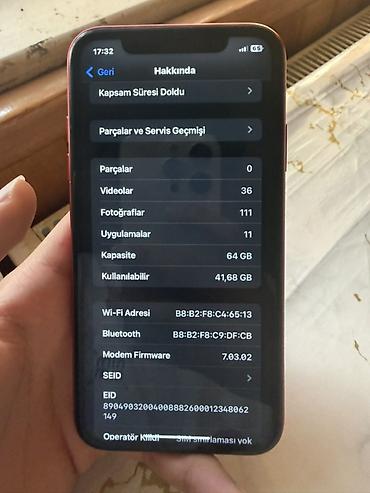 kontakt home iphone xr: IPhone Xr, 64 GB, Qırmızı, Face ID — 7