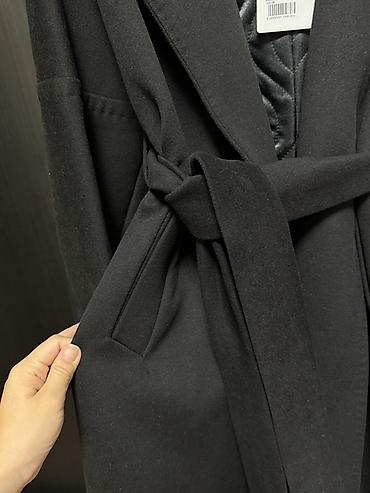 classic: Пальто, Классика, Осень-весна, Стеганый, Длинная модель, С поясом, M — 9
