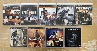 Oyun diskləri: PlayStation oyun diskləri – PS2, PS3, PS4 üçün — 8
