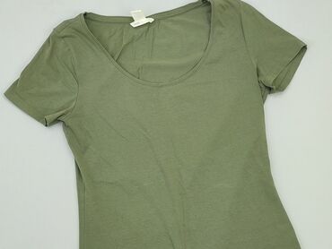 bluzki t shirty damskie duże rozmiary: T-shirt, H&M, M, stan - Bardzo dobry