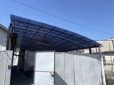 Сварка: Делаем Навес навес сварка Перилы рещетка — 13