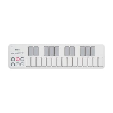 синтезатор музыкальный инструмент купить: KORG nanokey2 миниатюрная midi-клавиатура Клавиатура имеет 25