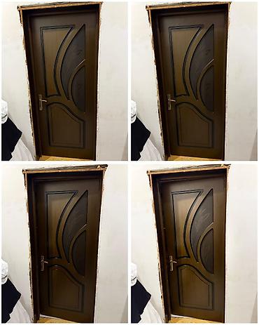 4 ədəd qapı satılır ədədi 60₼.təmiz taxtadır,zamokçərçivə daxil.Ölçü