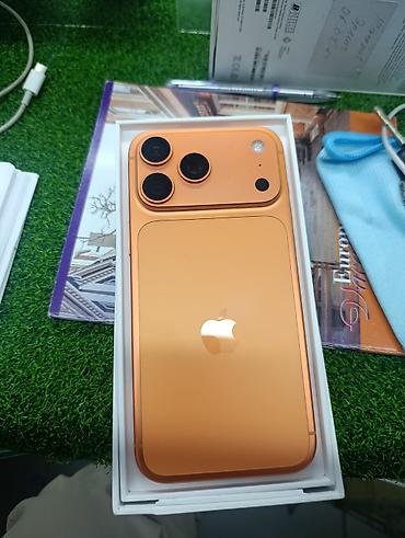 IPhone 17 Pro Max, 256 ГБ, цвет оранжевый (корпус/рамка в тоне
