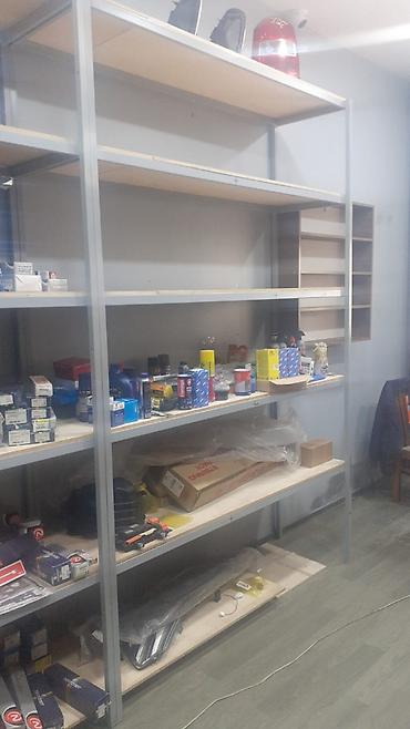 Anbar dukan ve sair obyektler ucun refler. 1 eded ref 200 azn dir. 9
