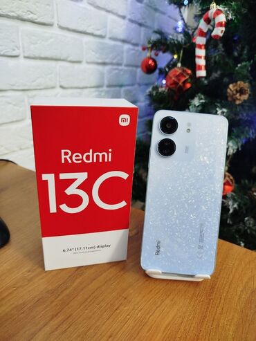 Redmi: Redmi, Redmi 13C, Б/у, 4 ГБ, цвет - Серый, 2 SIM