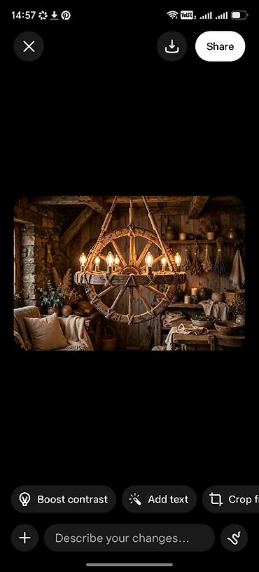 Çılçıraq, 8 lampa, Taxta lalafo.az -da Çılçıraq, 8 lampa, Taxta