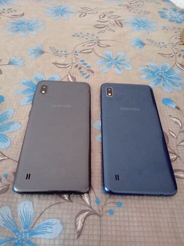 samsung firmasi: Samsung Galaxy A22, 32 GB, rəng - Qara, Barmaq izi, İki sim kartlı