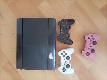 Video oyunlar və konsollar: Sony PlayStation 3 Super Slim oyun konsolu dəsti ♦️ 3 duallchock3 ♦️ — 1