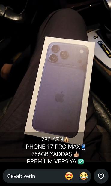 iphone 7 100azn: IPhone 17 Pro Max, 256 GB — 1