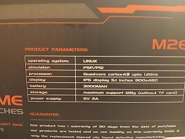 nar mobile elaqe: Portativ oyun konsolu – M26 Xüsusiyyətlər: - Əməliyyat sistemi — 4