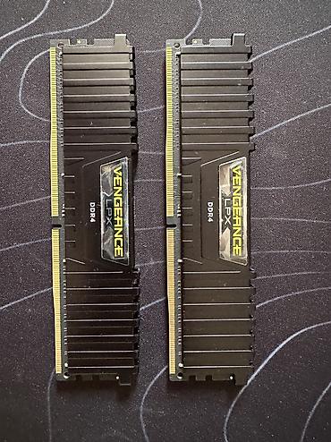 Оперативдик эс-тутум (RAM): Corsair Vengeance LPX ddr4 16x2 3600mhz cl 18 Состояние отличное — 3