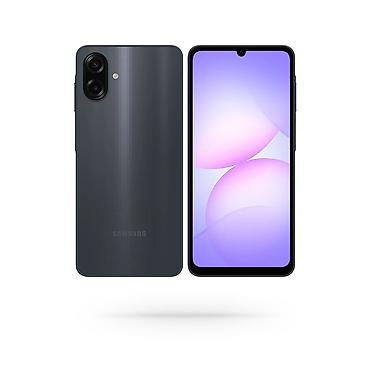 android auto: Samsung Galaxy A07, Новый, 64 ГБ, цвет - Черный, 2 SIM — 1