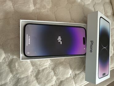 polovni apple telefoni: Apple iPhone iPhone 14 Pro Max, 256 GB, Deep Purple, Otisak prsta, Face ID