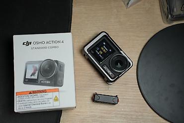 Videokameralar: DJI Osmo Action 4 – Standard Combo Action Kamera 4K/120FPS DJI Osmo — 1